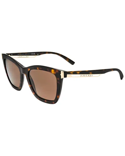 Bulgari Women's Bv8233 54mm Sunglasses In Brown