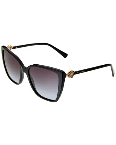 Bulgari Women's Bv8247b 55mm Sunglasses In Black