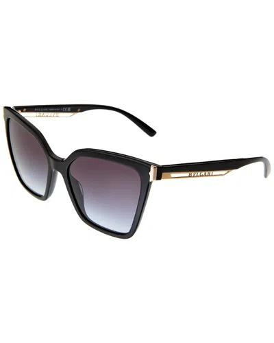 Bulgari Women's Bv8253 56mm Sunglasses In Black