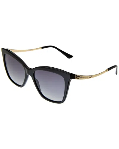 Bulgari Women's Bv8257 54mm Sunglasses In Black