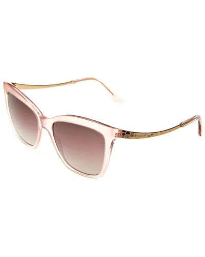 Bulgari Women's Bv8257 54mm Sunglasses In Brown