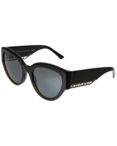 Bulgari Women's Bv8258 55mm Sunglasses In Black