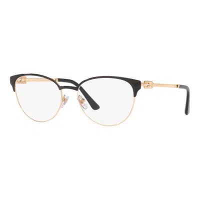 Bulgari Women's Opticals Rose Gold And Black 54mm Opticals In Multi