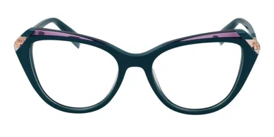 Bulget Bg6499 P03 Occhiali Da Vista Verdi Per Donna (solo Montatura)