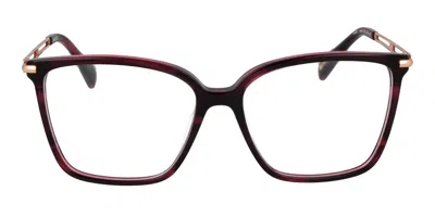 Bulget Bg6557 Women's Glasses, Burgundy, Size 55