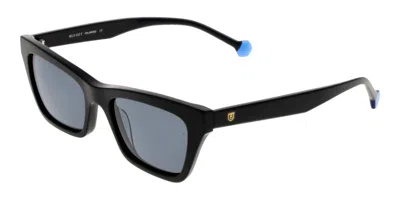 Bulget Bgy9004 Polarized A01p Occhiali Da Sole Neri Per Donna In Black
