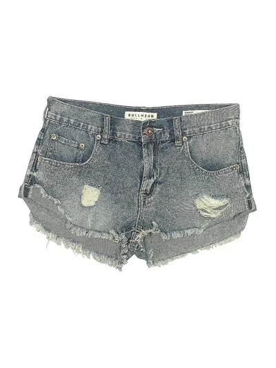Pre-owned Bullhead Denim Shorts In Blue