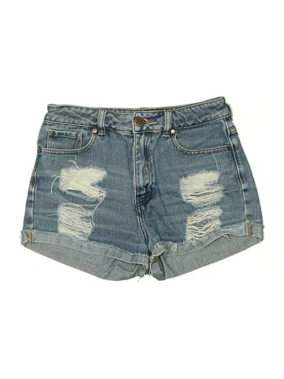 Pre-owned Bullhead Denim Shorts In Blue