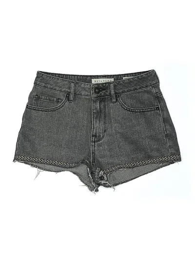 Pre-owned Bullhead Denim Shorts In Gray