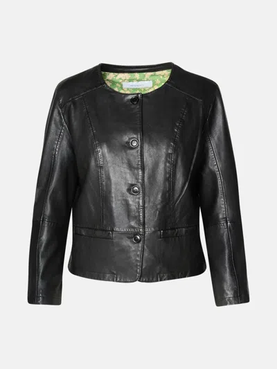 Bully Black Leather Jacket