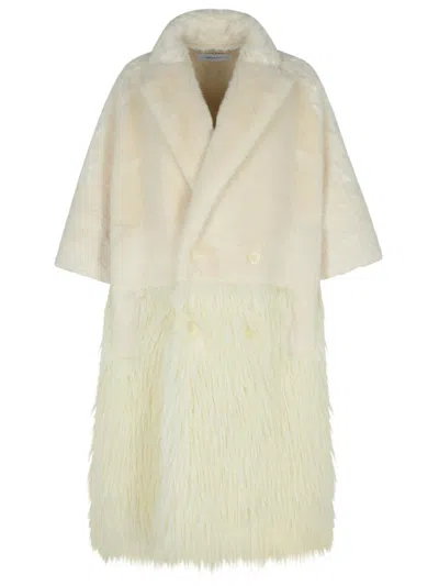 Bully White Polyester Coat