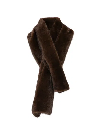 Bully Faux-fur Scarf In Multi