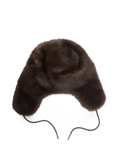 Bully Faux-fur Trapper Hat In Brown