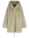 Bully Grey Faux Fur Jacket In Multi