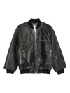Bully Leather Jacket In Multi