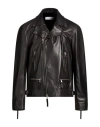 Bully Man Jacket Black Size 40 Leather In Black