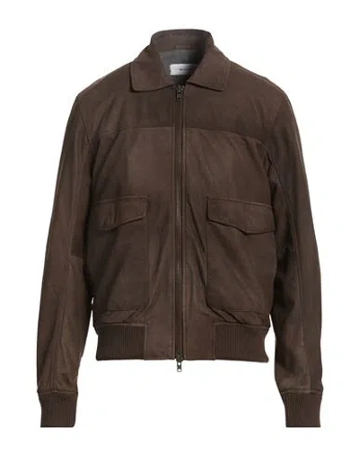 Bully Man Jacket Dark Brown Size 44 Leather