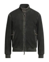 Bully Man Jacket Dark Green Size 40 Leather