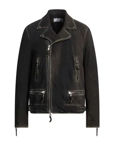 Bully Man Jacket Midnight Blue Size 42 Goat Skin