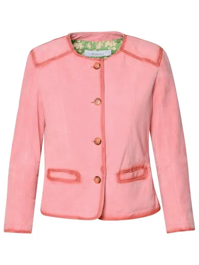 Bully Pink Leather Jacket