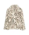 Bully Short Coat With Animal Print In Animal Print