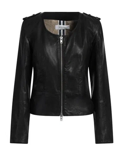 Bully Woman Jacket Black Size 10 Lambskin