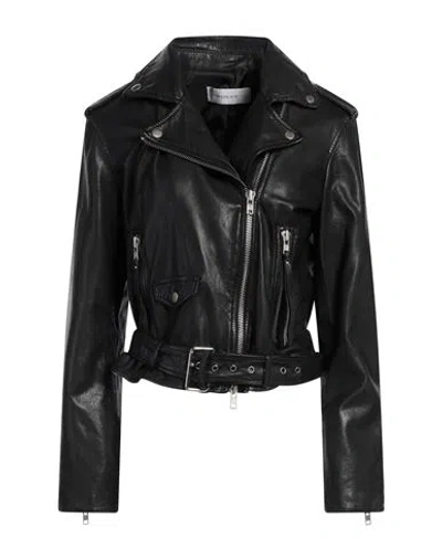 Bully Woman Jacket Black Size 12 Leather