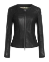 Bully Woman Jacket Black Size 4 Lambskin