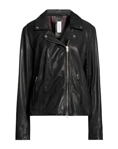 Bully Woman Jacket Black Size 4 Leather