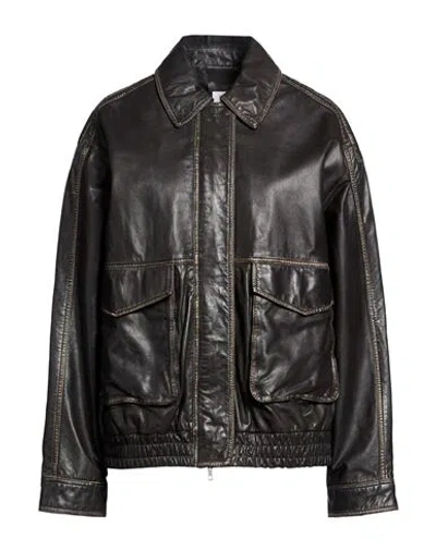 Bully Woman Jacket Black Size 6 Leather