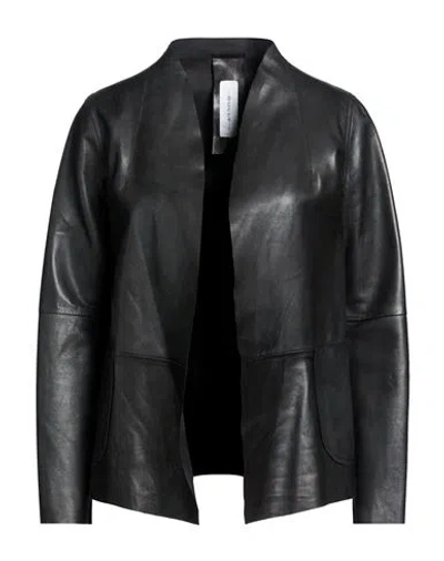 Bully Woman Jacket Black Size 6 Leather