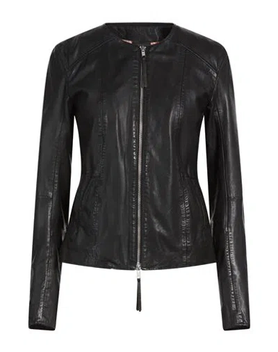Bully Woman Jacket Black Size 6 Leather