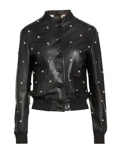 Bully Woman Jacket Black Size 6 Leather