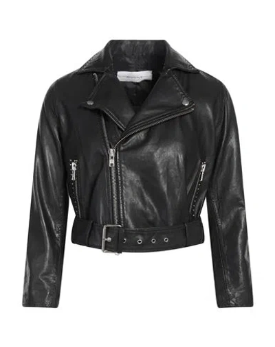 Bully Woman Jacket Black Size 10 Lambskin