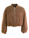 Bully Zip Jacket In Brown