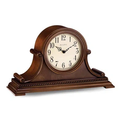 Bulova 35'' H Solid Wood Grandmother Clock