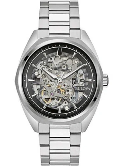 Pre-owned Bulova 96a293 Classic Automatic Mens Watch 41mm 3atm