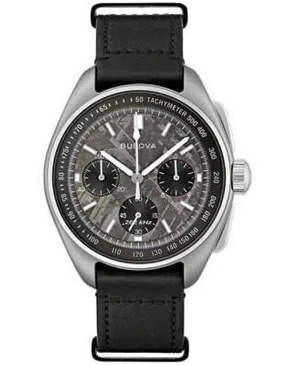 Pre-owned Bulova 96a312 Lunar Pilot Meteorit Dial Limited Edition