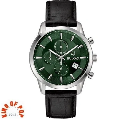 Pre-owned Bulova 96b413 Sutton Chrono Free Shipping