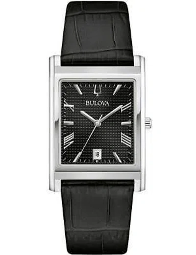 Pre-owned Bulova 96b445 Sutton 29mm 3atm