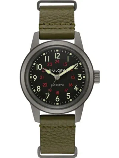 Pre-owned Bulova 98a255 Classic Automatic Unisex Watch 38mm 3atm