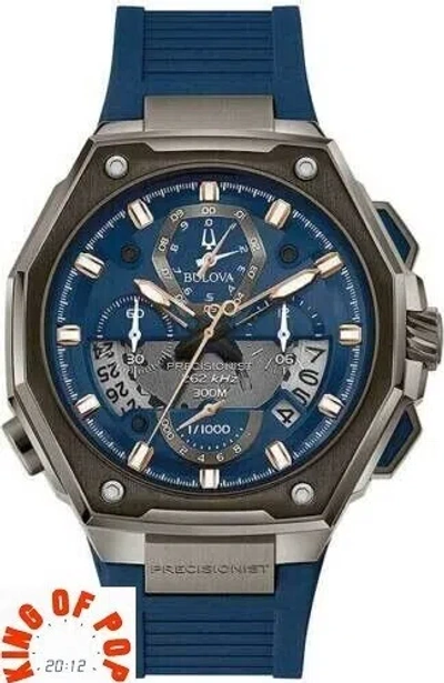 Pre-owned Bulova 98b357 Precisionist X Free Shipping
