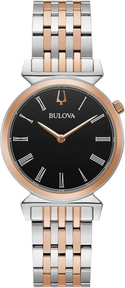Pre-owned Bulova 98l265 Women's Watch Two-tone Stainless Steel Sapphire Crystal