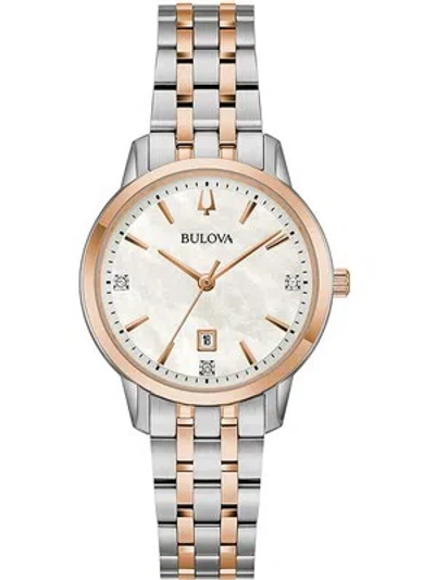 Pre-owned Bulova 98p213 Sutton Ladies Watch 31mm 3atm