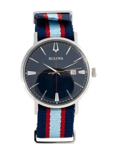 Pre-owned Bulova Aerojet Watch In Multicolor