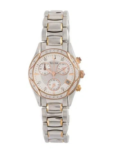 Pre-owned Bulova Anabar Watch, 31mm In Multi