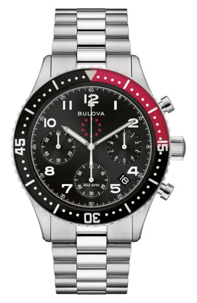 BULOVA BULOVA ARCHIVE SERIES MARINE STAR HERITAGE BRACELET WATCH, 42.85MM