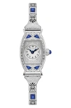 Bulova Archive Series 'miss America' Bracelet Watch, 18.3mm X 28mm