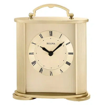 Bulova Arthur Wall Clock In Gold