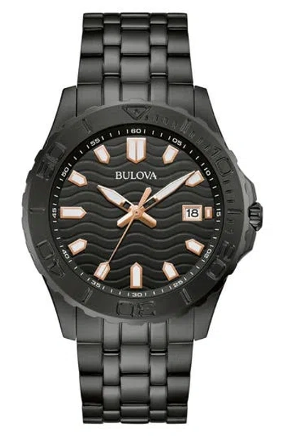 Bulova Bracelet Watch, 44mm In Black